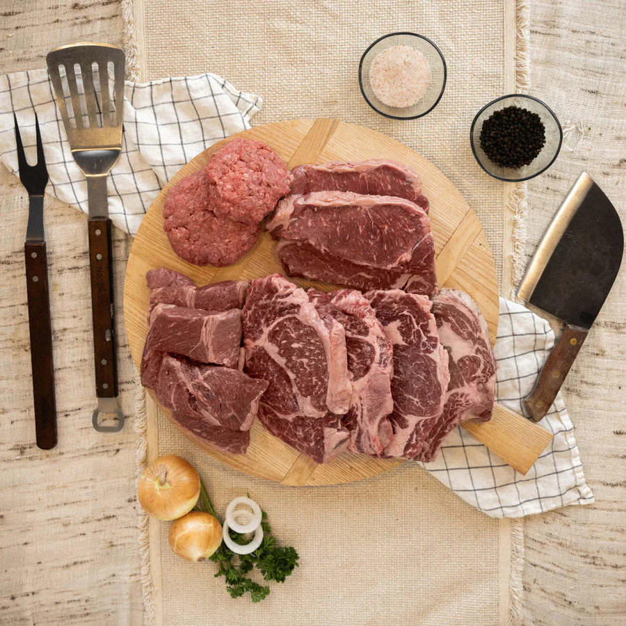 Front of plain black t-shirt.